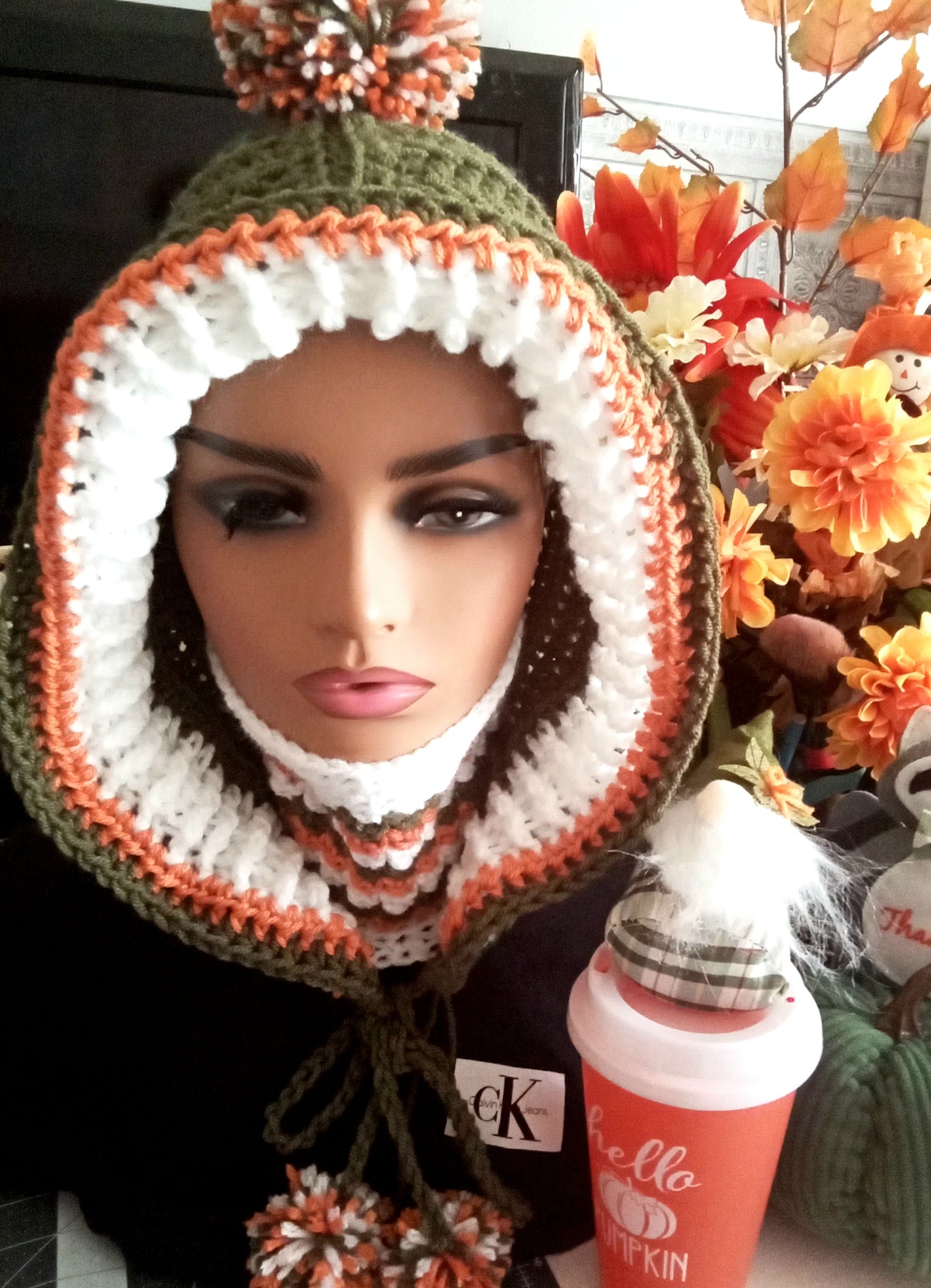 Women's Fall Crochet Hoodies