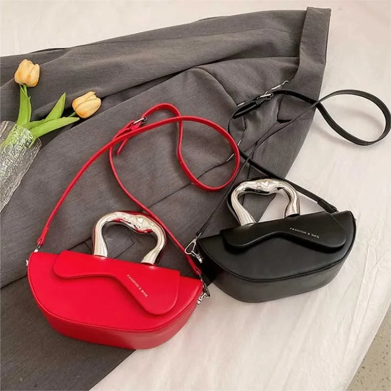 Women's Fashion Sewing Solid Thread Soft Shoulder Bags 2025 High Quality Bags Hasp Interior Compartment Pu Women's Handbag