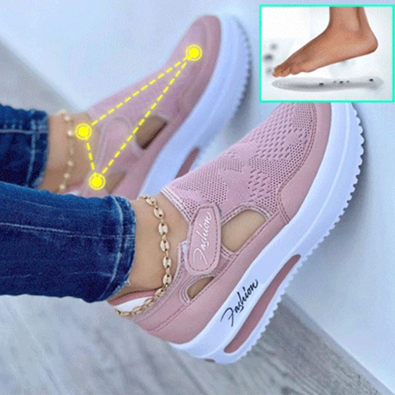 Women Running Sport Sneakers Shoes Hollow Out Shoes