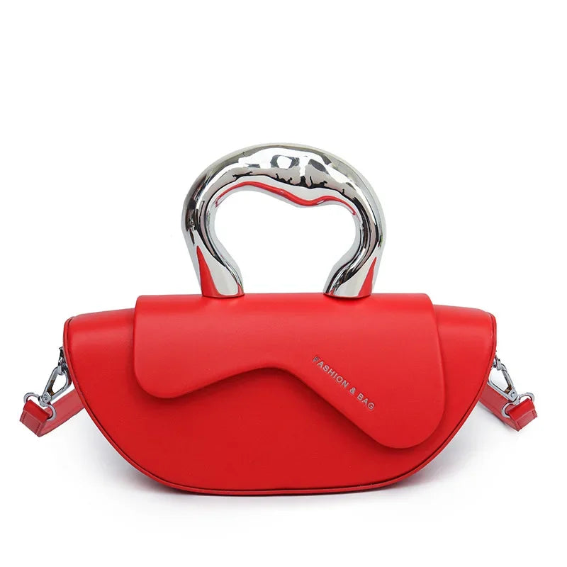 Women's Fashion Sewing Solid Thread Soft Shoulder Bags 2025 High Quality Bags Hasp Interior Compartment Pu Women's Handbag