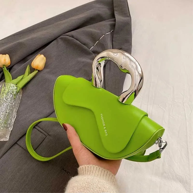Women's Fashion Sewing Solid Thread Soft Shoulder Bags 2025 High Quality Bags Hasp Interior Compartment Pu Women's Handbag