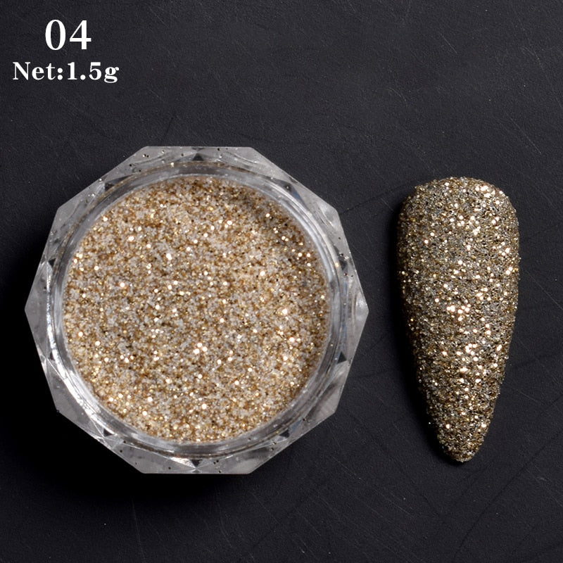 Nail Sequins Mixed Colors 3D Nail Glitter