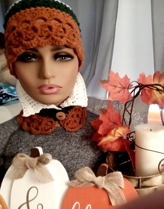 It's Fall Baby Hat and Scaves Crochet Collection