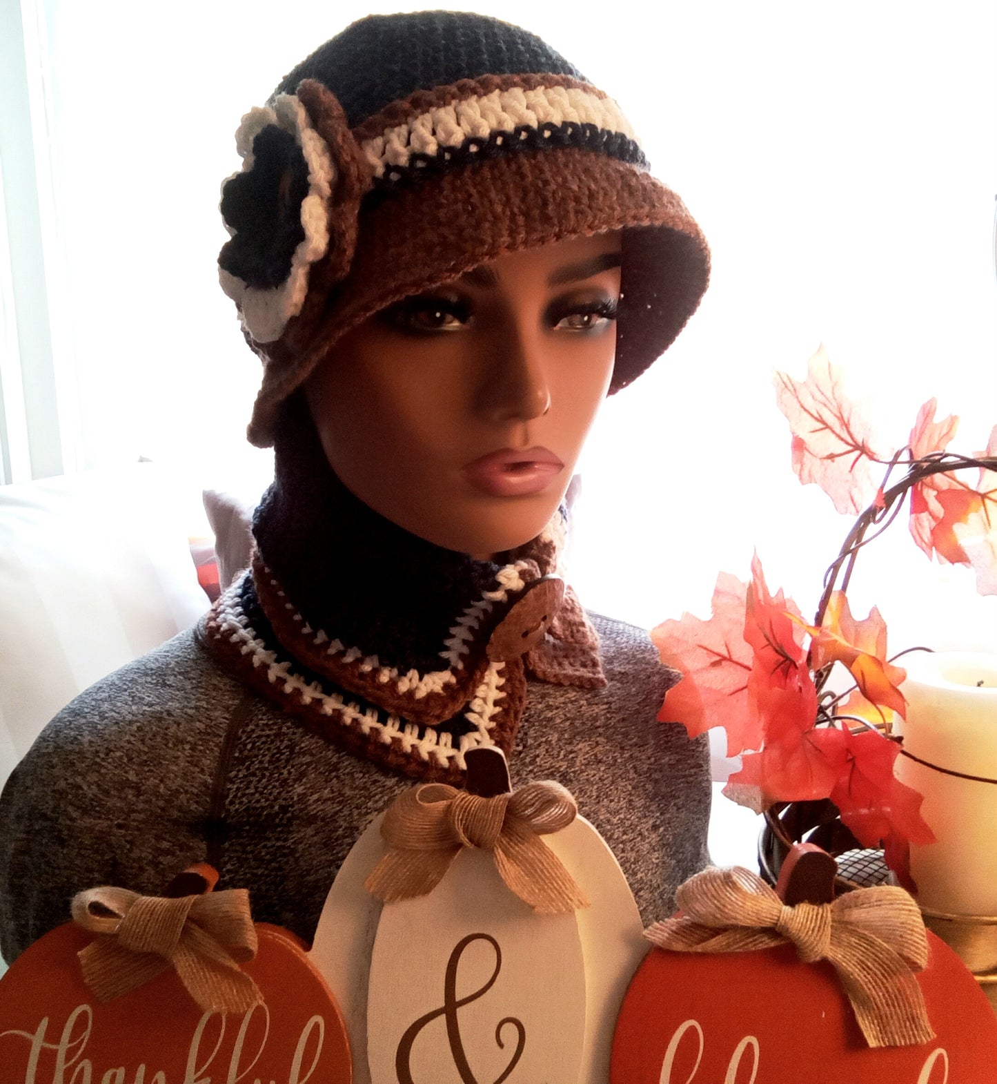 It's Fall Baby Hat And Scarves Set Collection