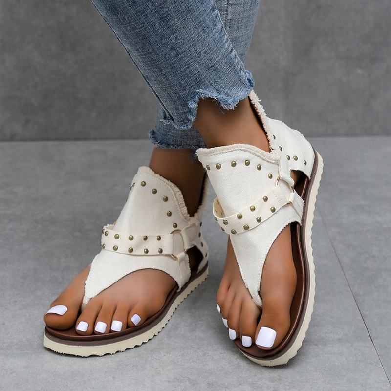 Women New Summer Denim Gladiator Sandals