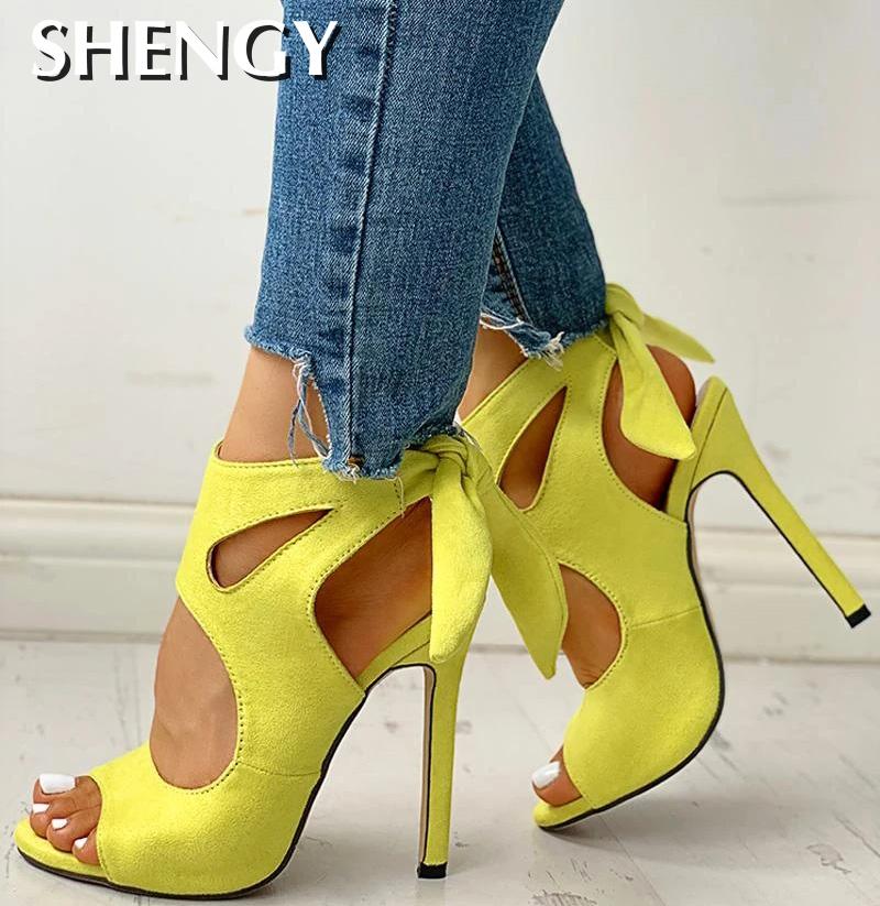 Women Ankle Strap Peep Toe High Heels Sandals