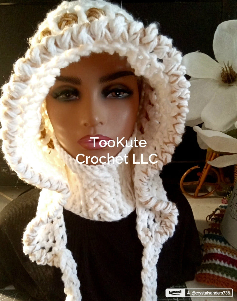 Too kute Crochet Fall Hoodies