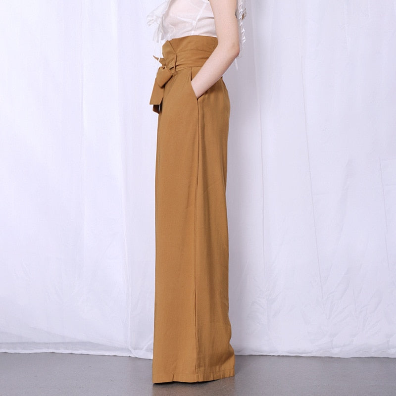 Women Casual High Waist Pants