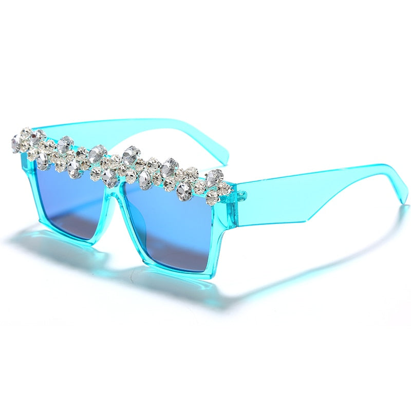 Women Square Diamond Sunglasses