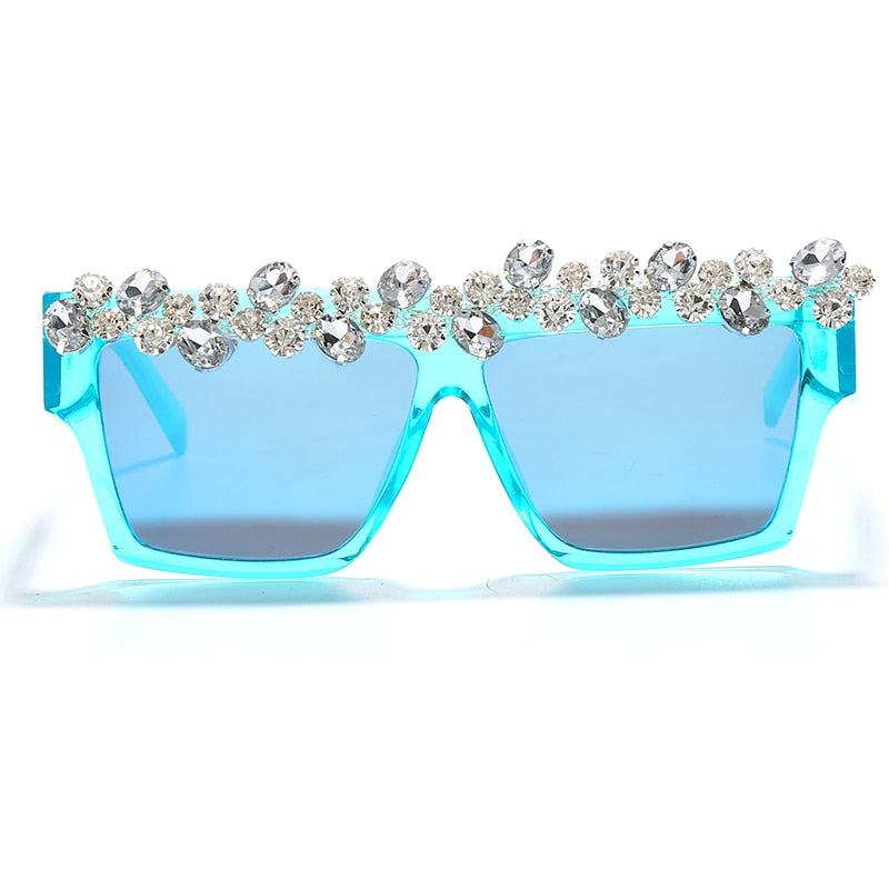 Women Square Diamond Sunglasses