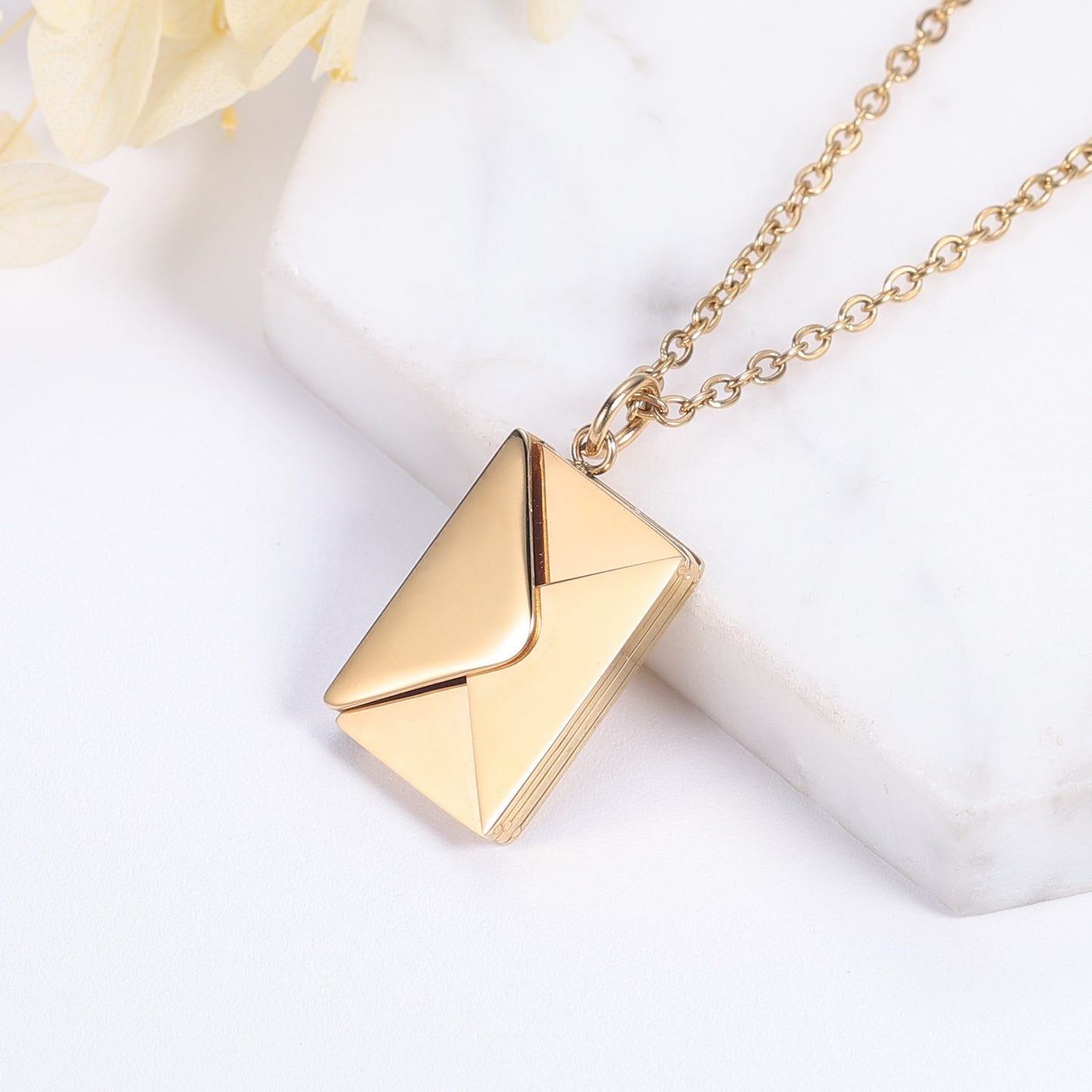 Love Letter Envelope Pendant Necklace