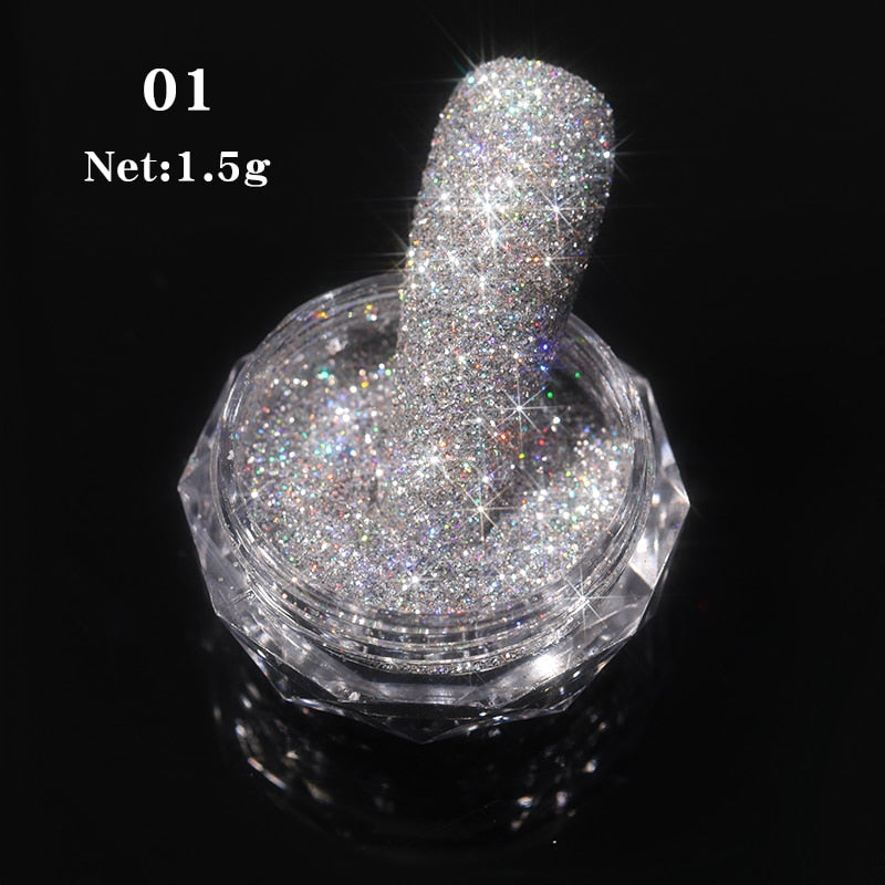 Nail Sequins Mixed Colors 3D Nail Glitter