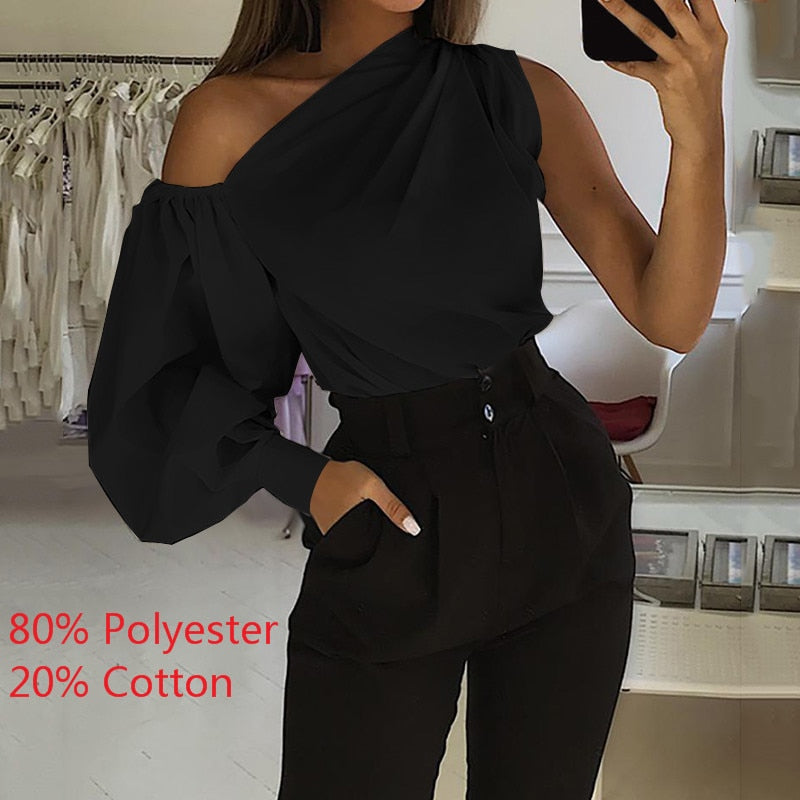 Women's Elegant Long Sleeve Blouses