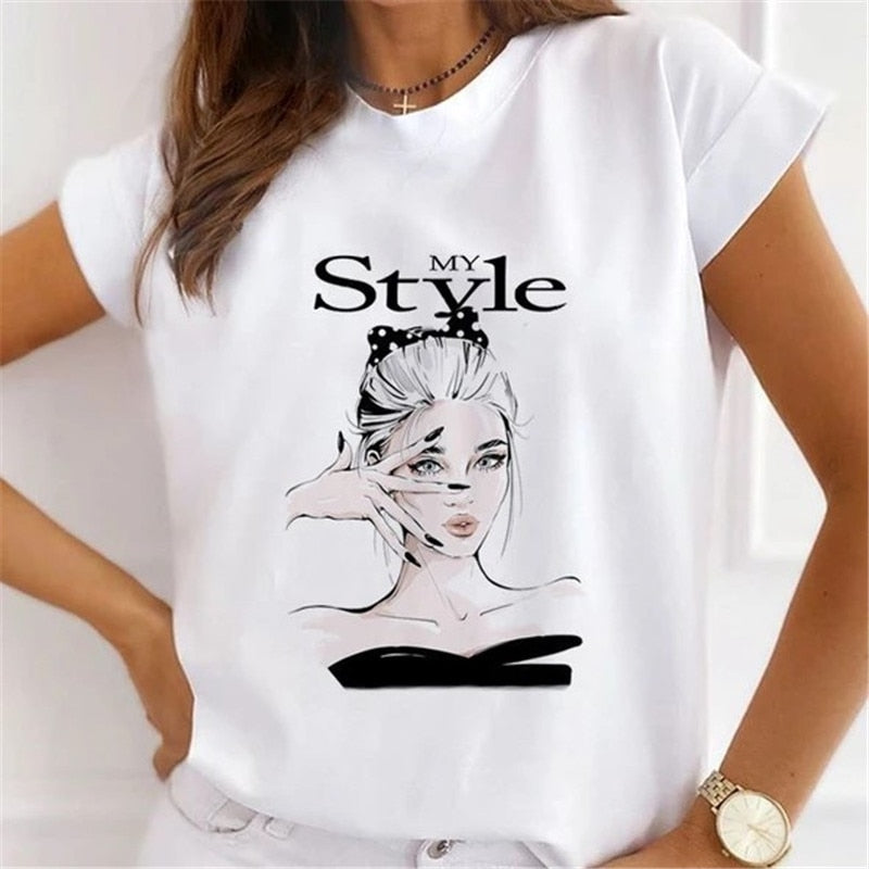 Women Casual Short Sleeve T-Shirts