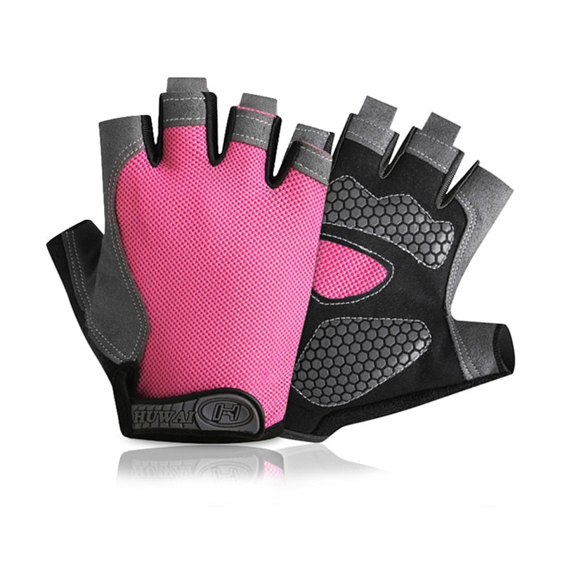 Women Professional Anti-Slip Fitness Gloves