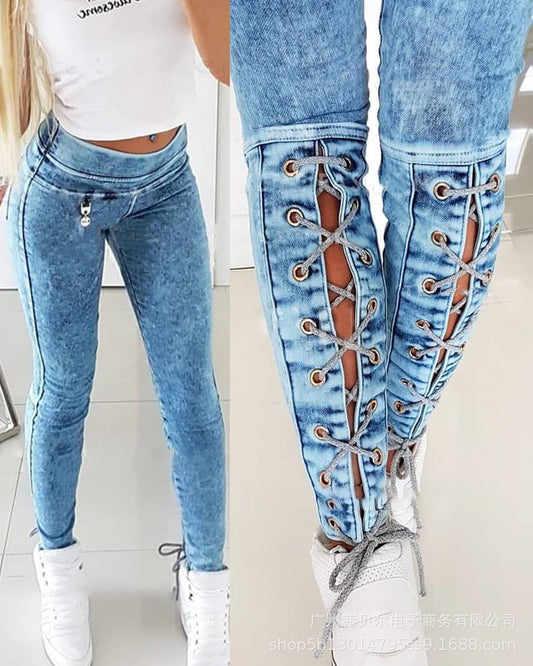 Women Casual Denim Jeans