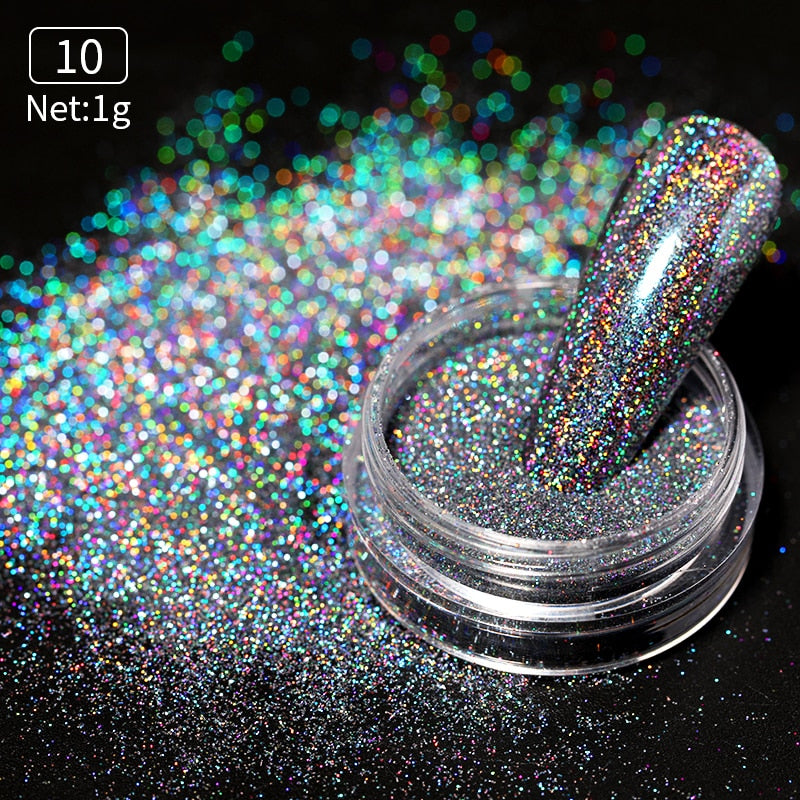 Nail Sequins Mixed Colors 3D Nail Glitter