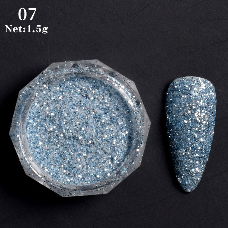 Nail Sequins Mixed Colors 3D Nail Glitter