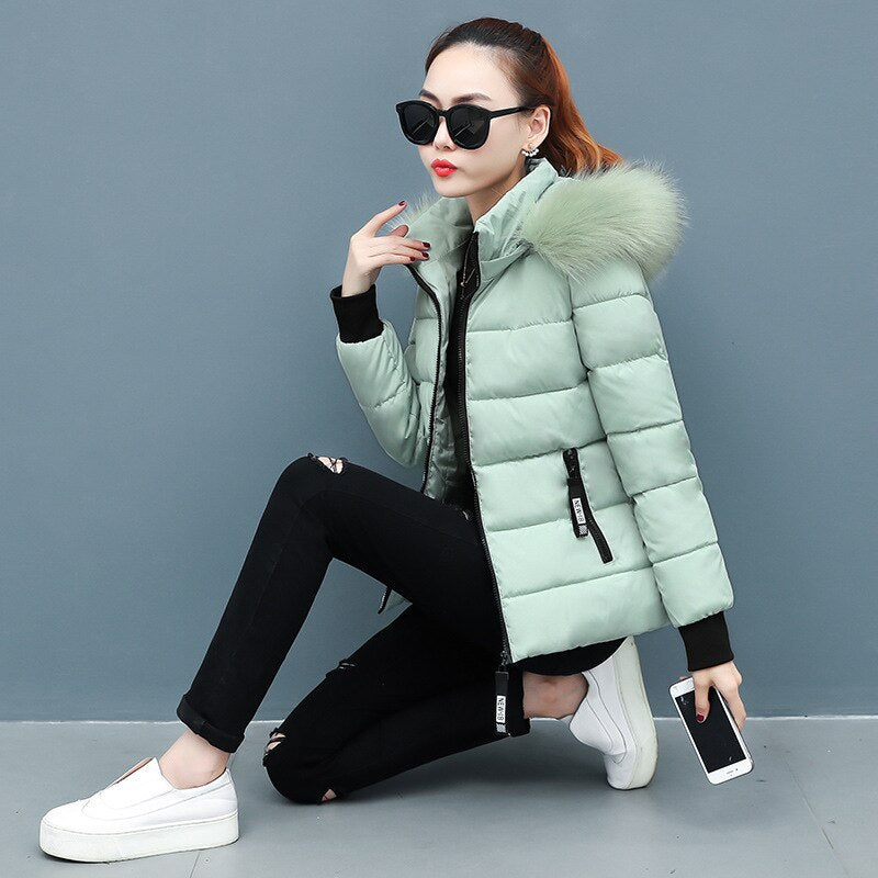 Women Thick New Winter Snow Wear Jacket