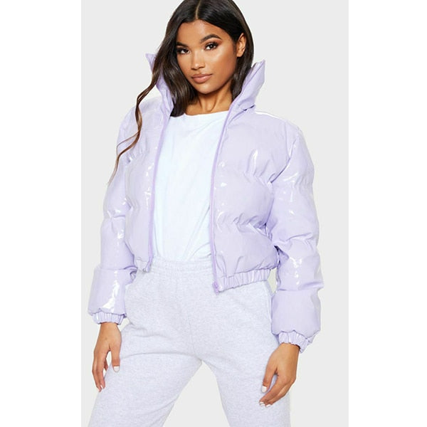 Women Warm Short Candy Colors Jackets