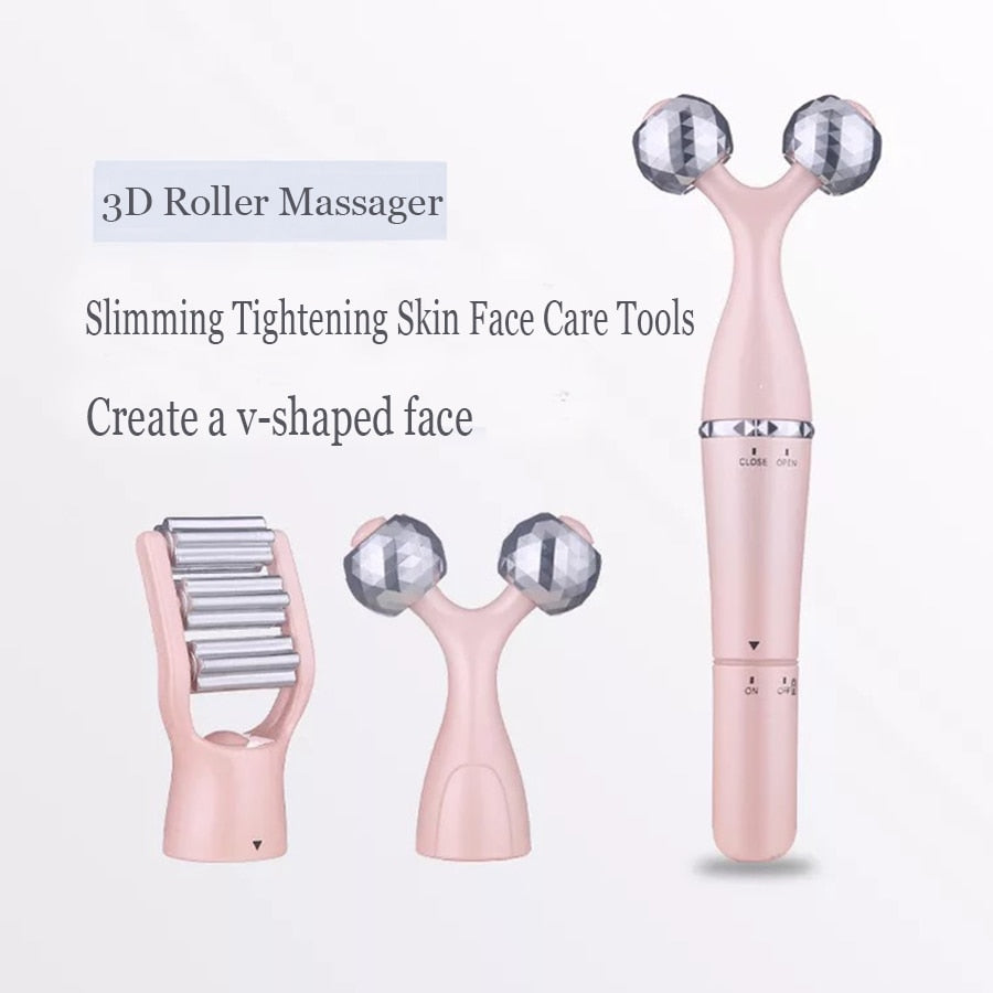 Women Face Roller Massager