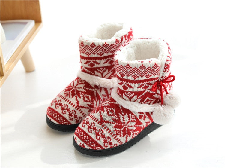 New Women Winter Warm Indoor Ankle Boots Sizes 6-10