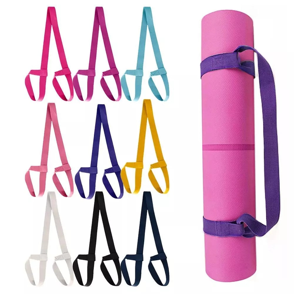 Adjustable Yoga Mat Strap Belt