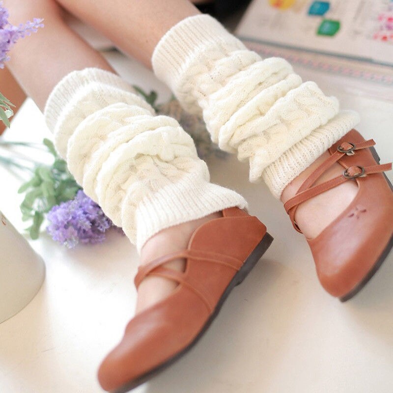 Women Crochet Leg Warmers