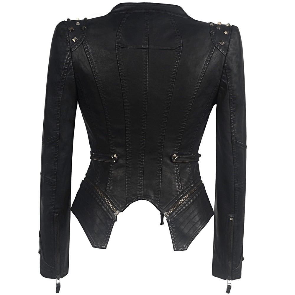 Woman Faux Leather Jackets