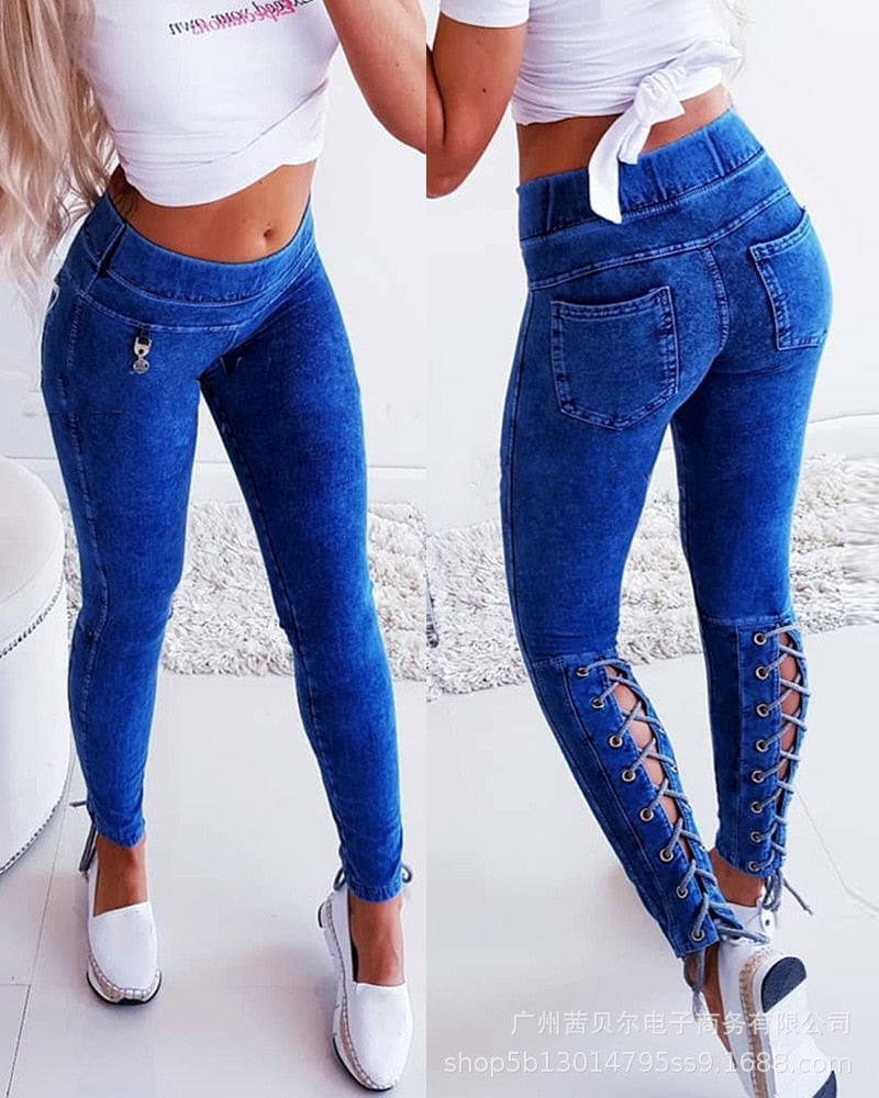 Women Casual Denim Jeans