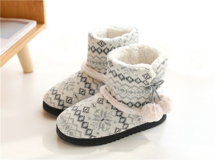 New Women Winter Warm Indoor Ankle Boots Sizes 6-10