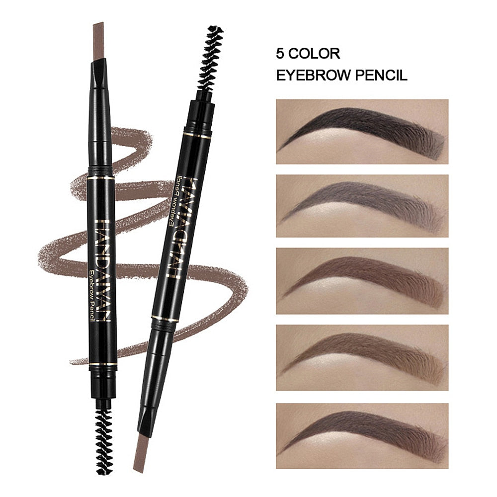 Women 2 In 1 Eyebrow Waterproof Eyeliner Pen