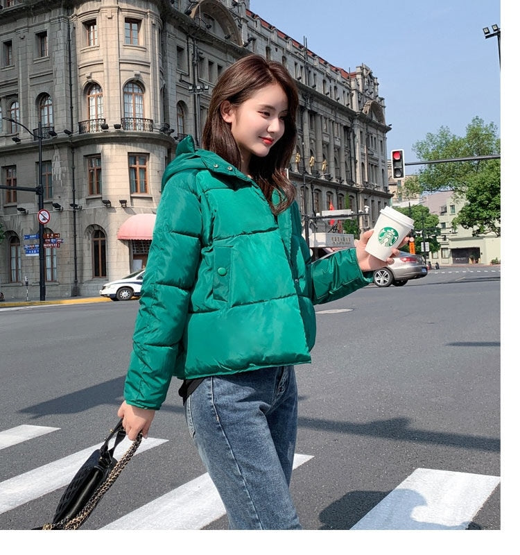 Women Thick Cotton Padded Coat