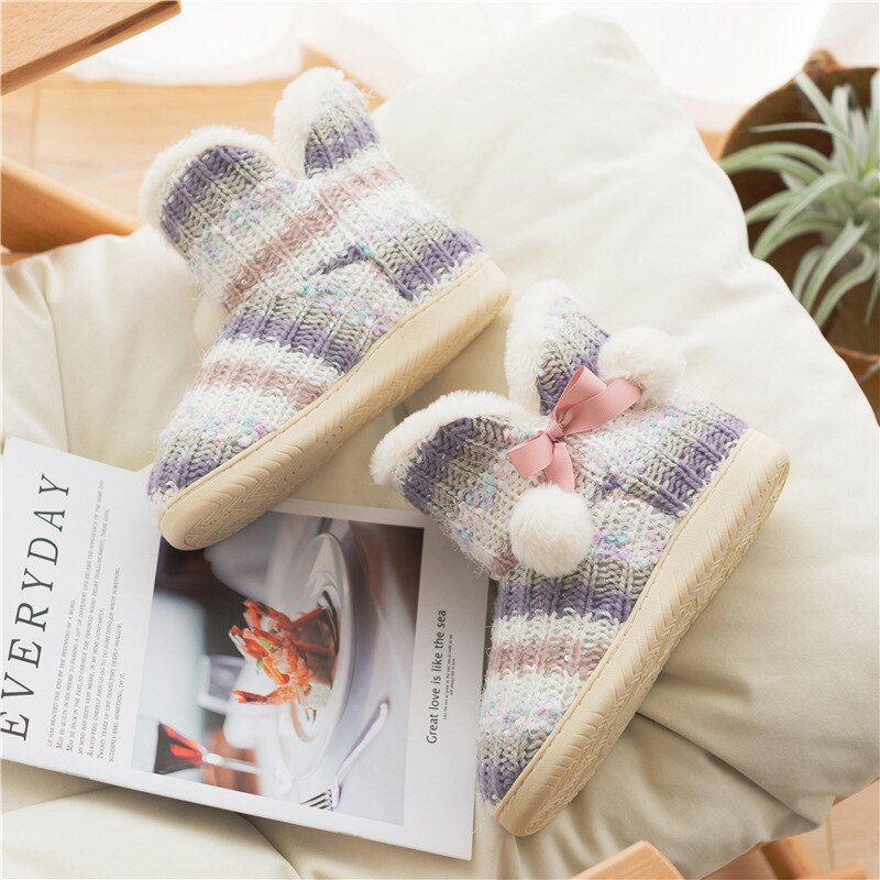 Women Soft, Warm Household Slippers