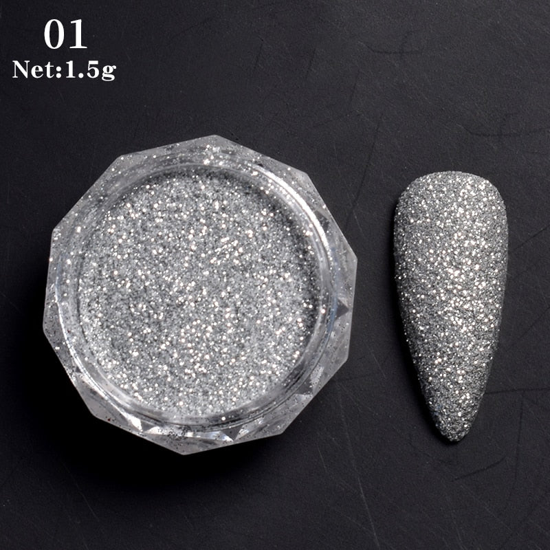 Nail Sequins Mixed Colors 3D Nail Glitter