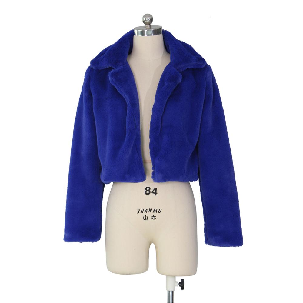 Casual Women Faux Fur Coats