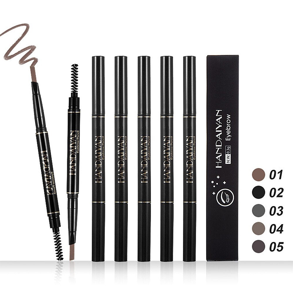 Women 2 In 1 Eyebrow Waterproof Eyeliner Pen