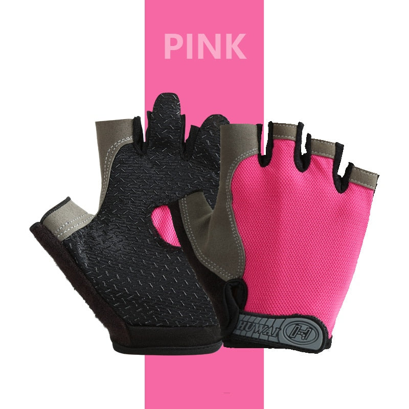 Women Professional Anti-Slip Fitness Gloves