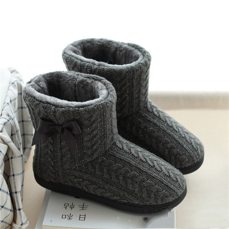 New Women Winter Warm Indoor Ankle Boots Sizes 6-10