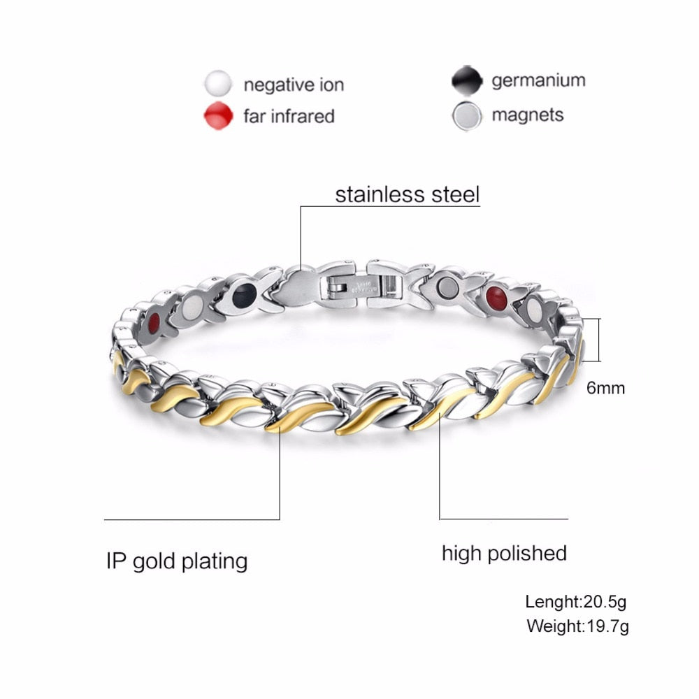 Women Vinterly Magnetic Bracelets