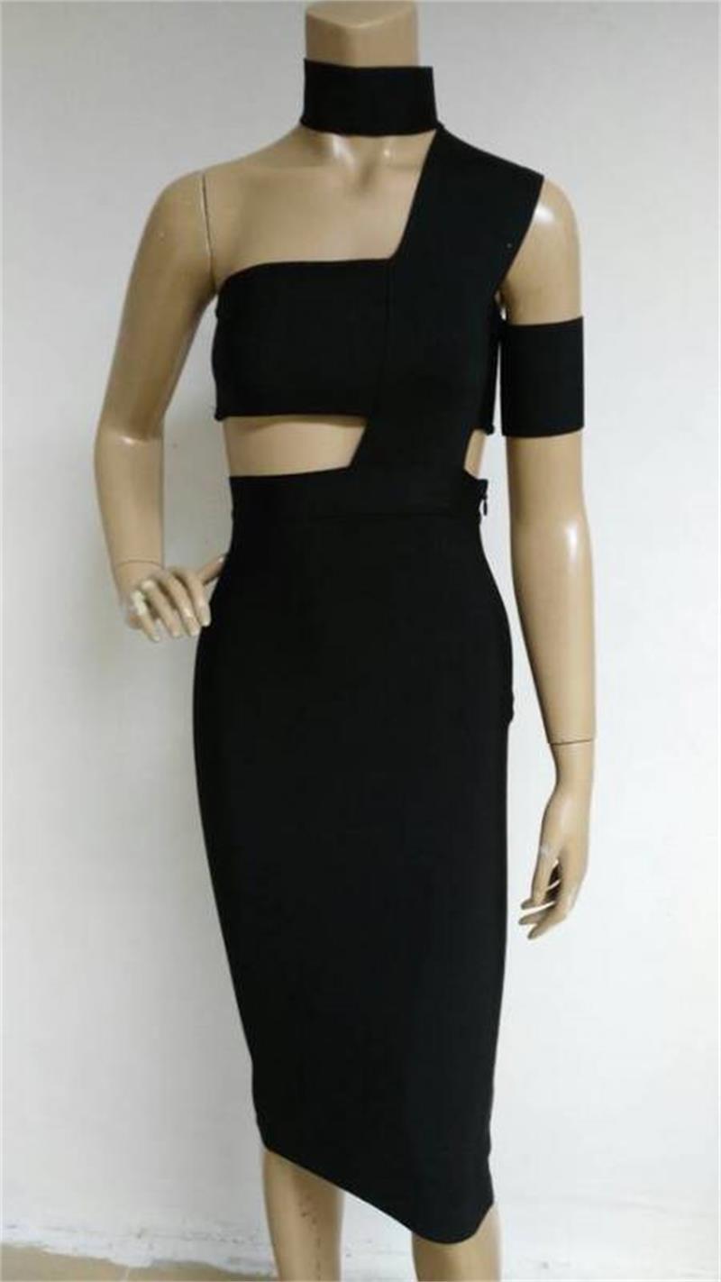 Women Fashion Bandage Party Dress