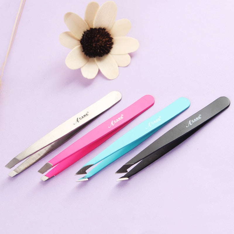 Women Eyebrow Tweezers, Stainless Steel