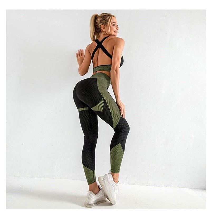 Women Seamless Fitness Set