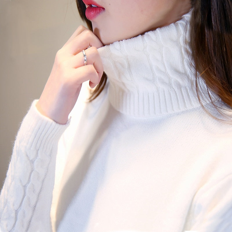 Women Cashmere Knitted Sweater and Pullover