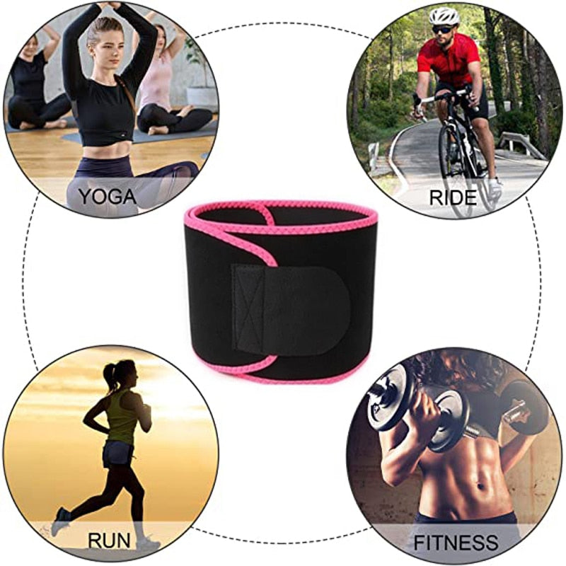 Women Slimming Adjustable Sweat Belt