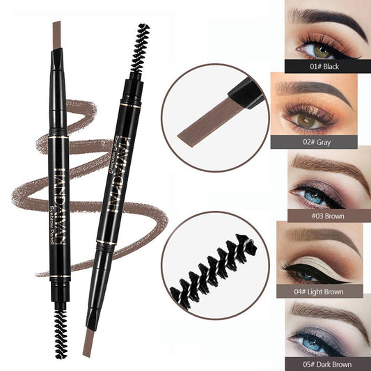 Women 2 In 1 Eyebrow Waterproof Eyeliner Pen