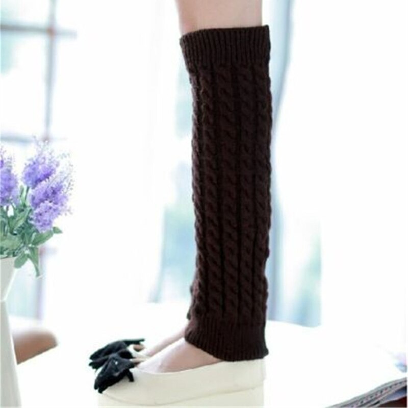 Women Warm Crochet Leg Warmers