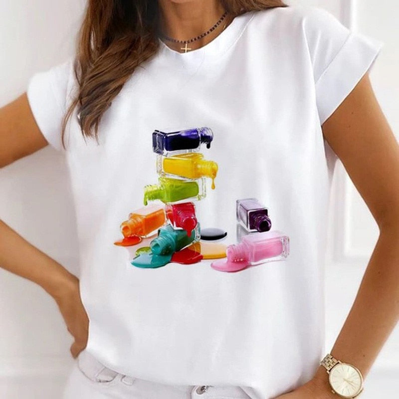 Women Casual Short Sleeve T-Shirts