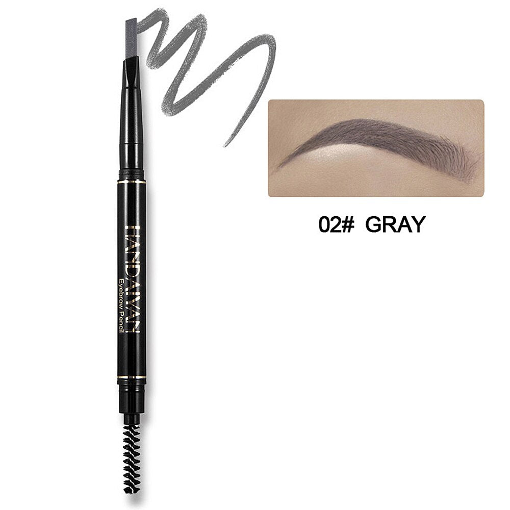 Women 2 In 1 Eyebrow Waterproof Eyeliner Pen