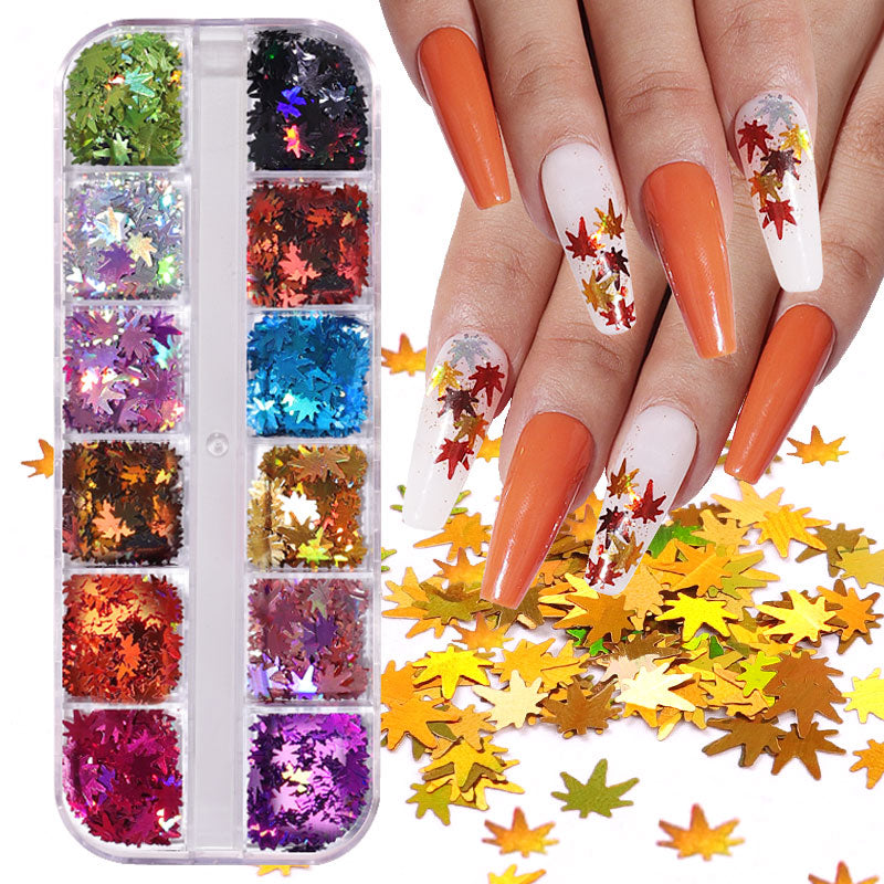 Nail Sequins Mixed Colors 3D Nail Glitter